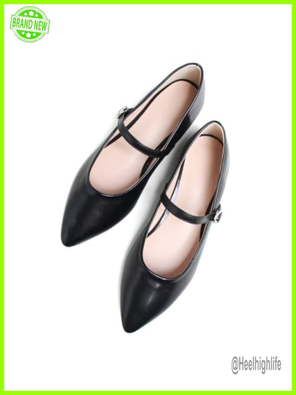 Leather and Satin Bowtie Ankle Strap Flat Mary Jane Shoes